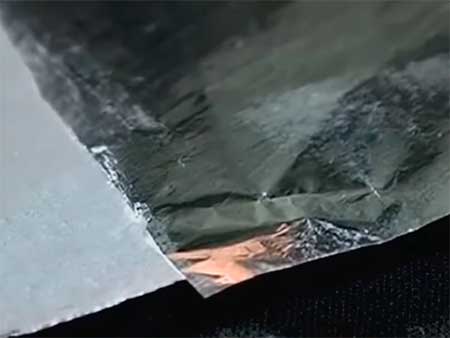Лечение алюминиевой фольгой, как сделать «серебряные мостики» из фольги