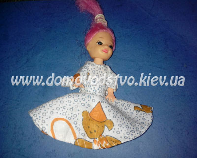 платье на куклу своими руками