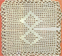 Декоративная вязанная наволочка для подушки своими руками