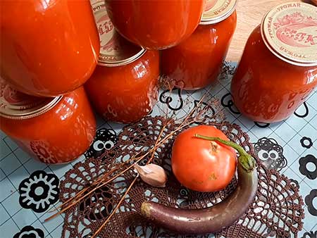 Приготовление томатного сока